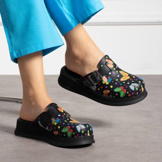 Анатомични работни чехли от естествена кожа /