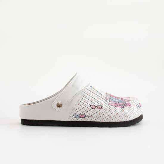 Nursette Дамски ортопедични чехли от естествена кожа /