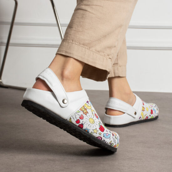 Дамски ортопедични чехли от естествена кожа /