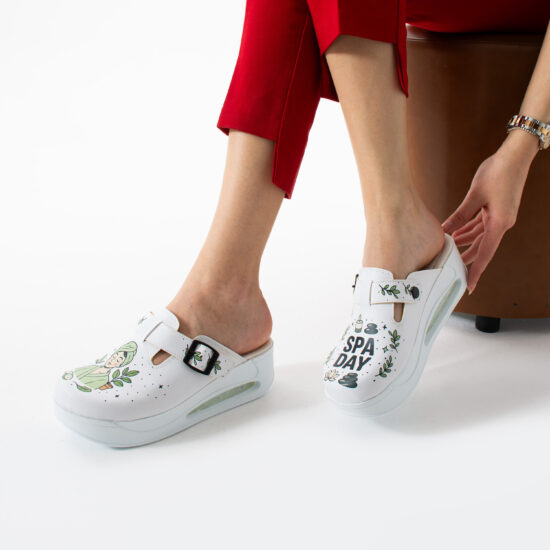 Alternative view of Дамско анатомично сабо на платформа за СПА