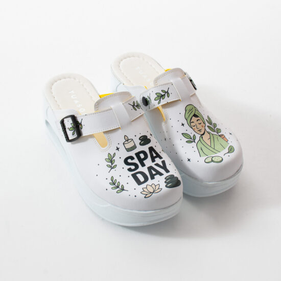 Дамско анатомично сабо на платформа за СПА /