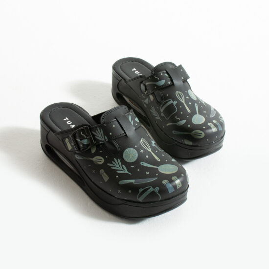 Дамско анатомично работно сабо на платформа за кухня /