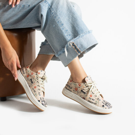 Don’t Stress Анатомични дамски кецове от естествена кожа /