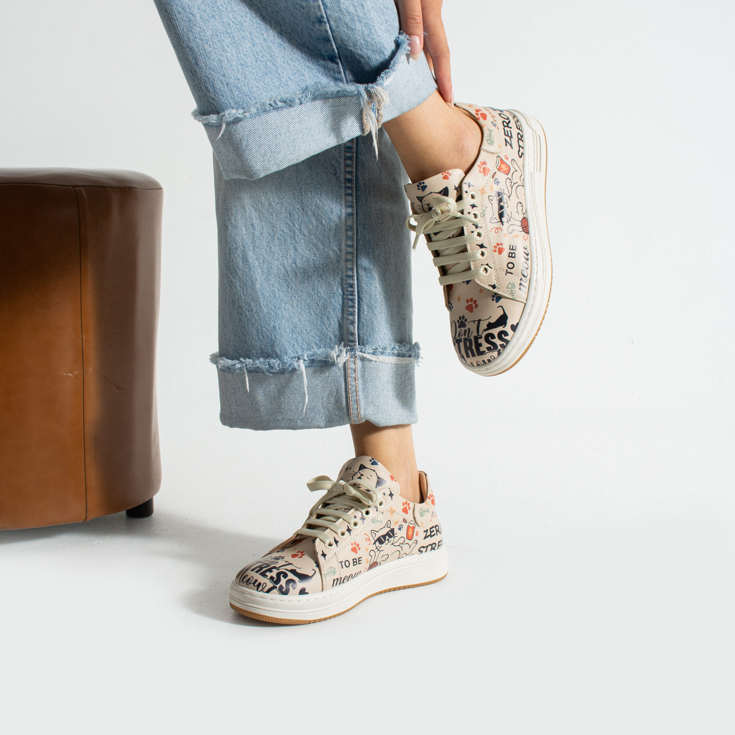 Анатомични дамски кецове от естествена кожа Дамски кецове и сникърси 14 Анатомични дамски кецове от естествена кожа - Image 4