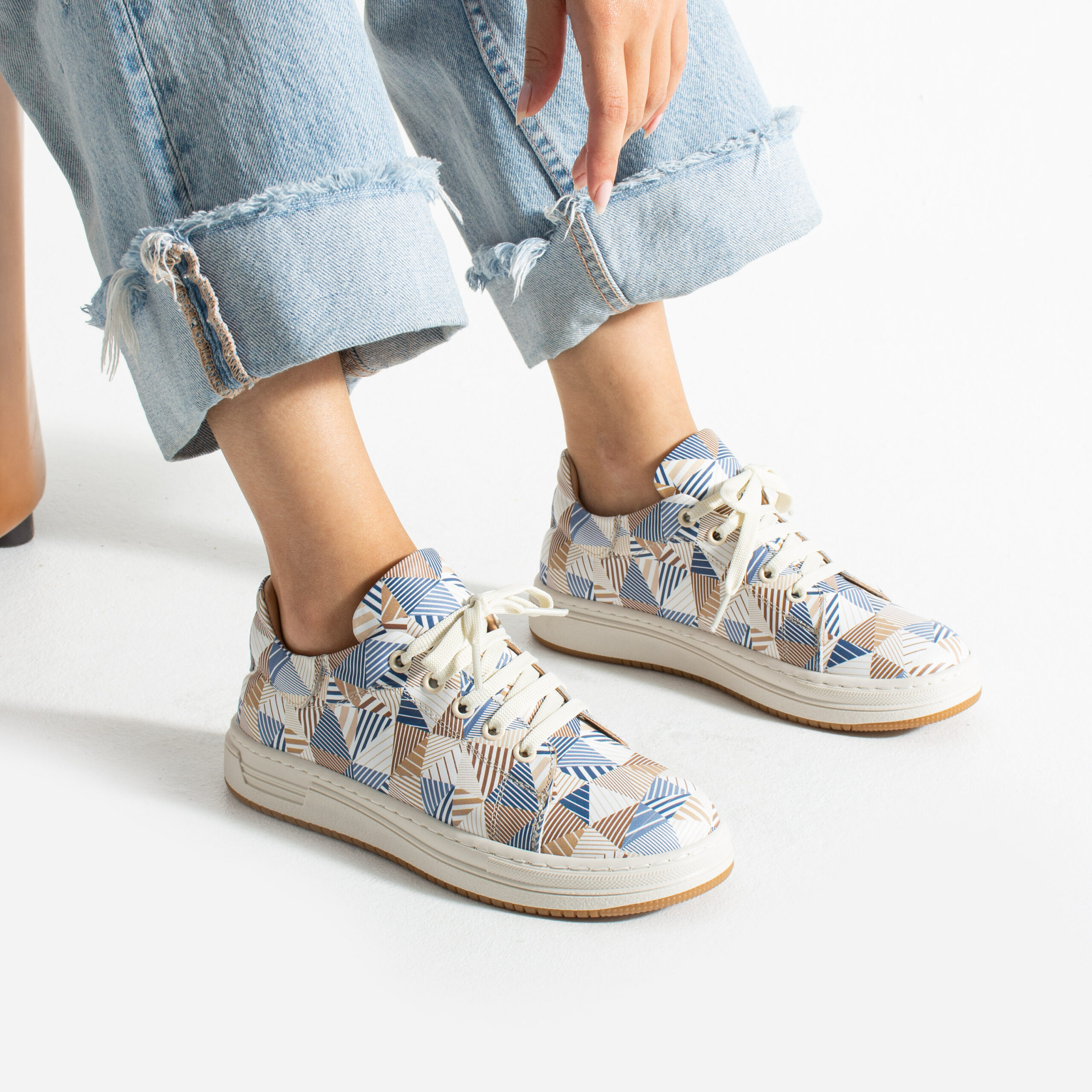 Анатомични дамски кецове от естествена кожа Дамски кецове и сникърси 12 Анатомични дамски кецове от естествена кожа - Image 2