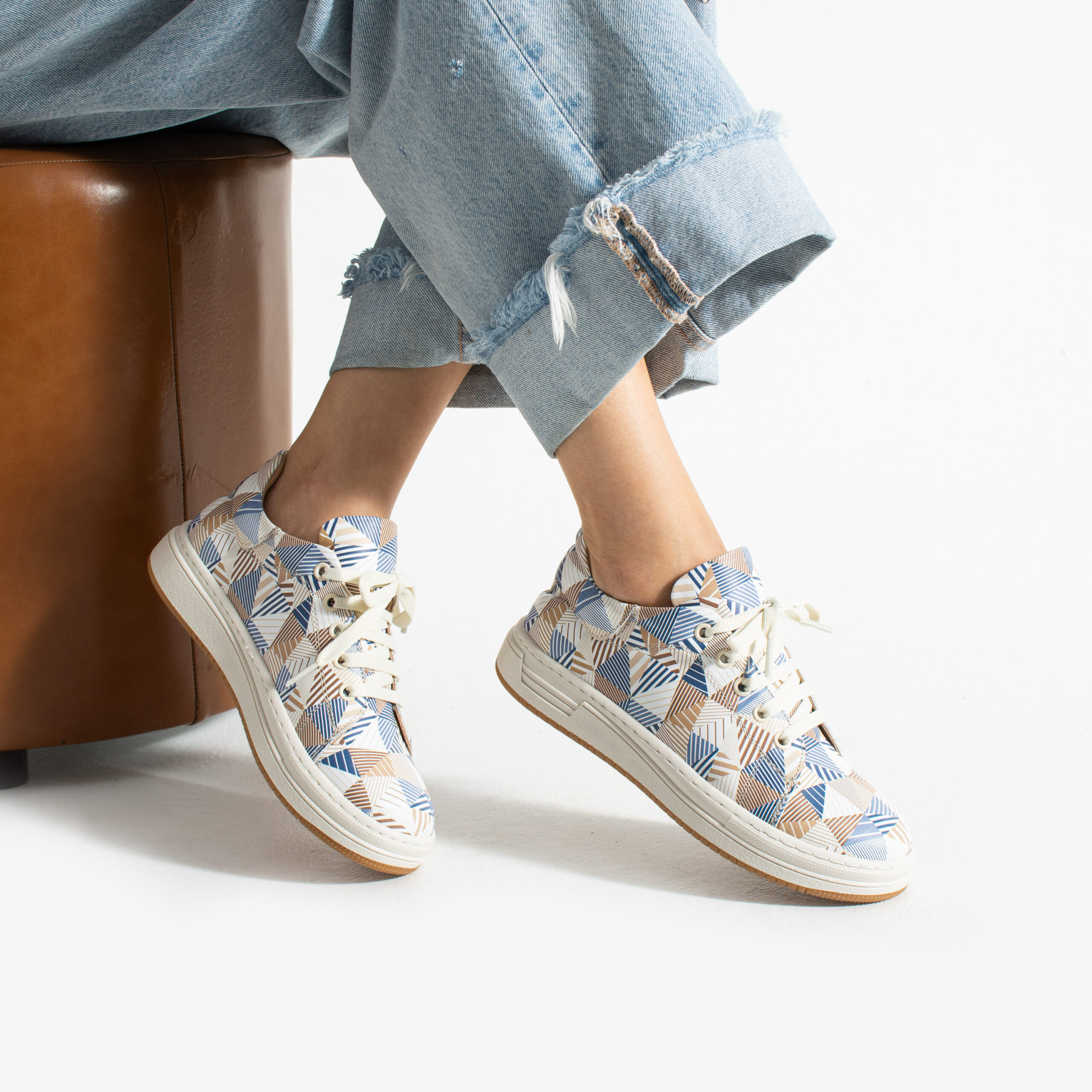 Анатомични дамски кецове от естествена кожа Дамски кецове и сникърси 13 Анатомични дамски кецове от естествена кожа - Image 3