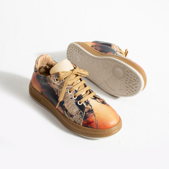 Анатомични дамски кецове от естествена кожа /