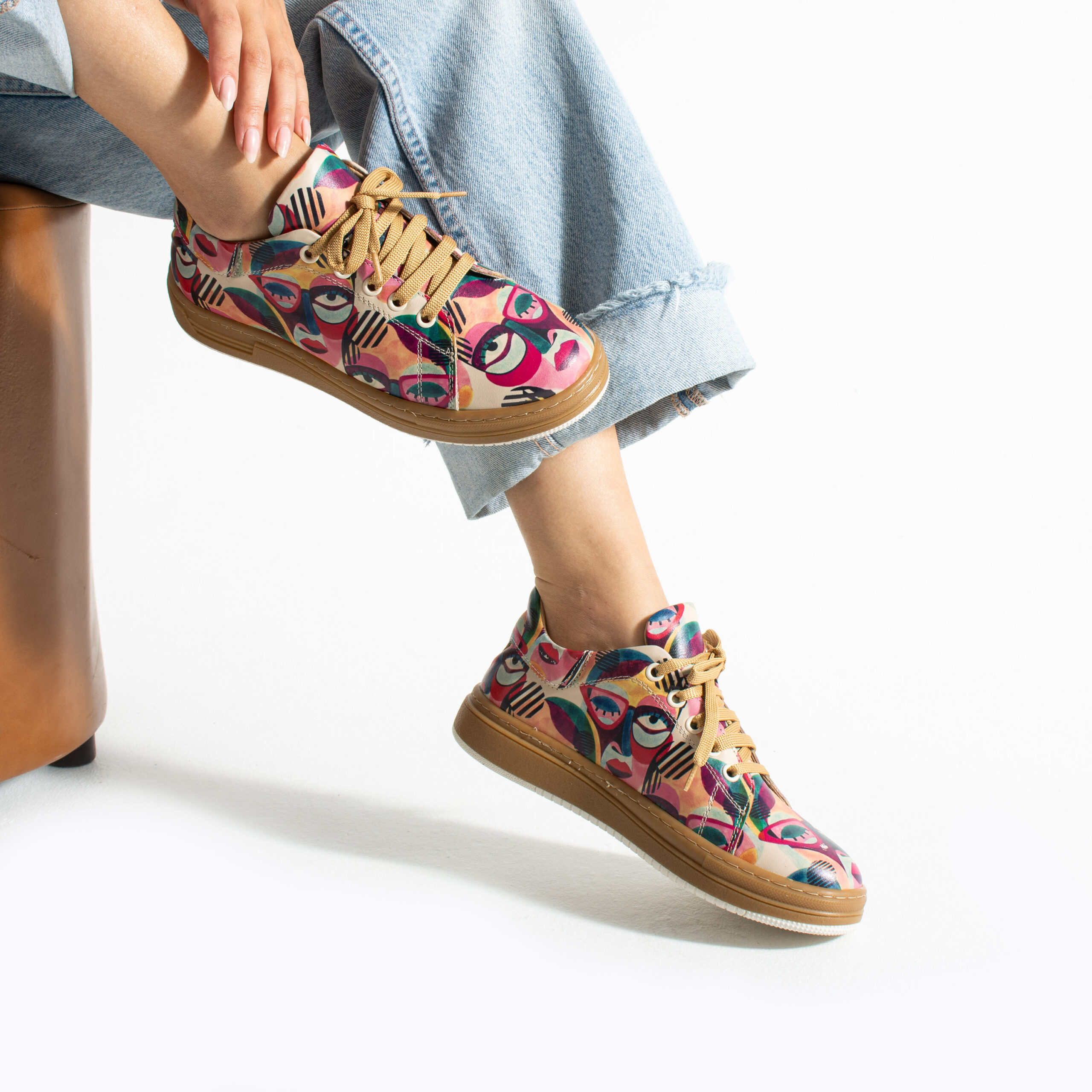 Анатомични дамски кецове от естествена кожа Дамски кецове и сникърси 13 Анатомични дамски кецове от естествена кожа - Image 3