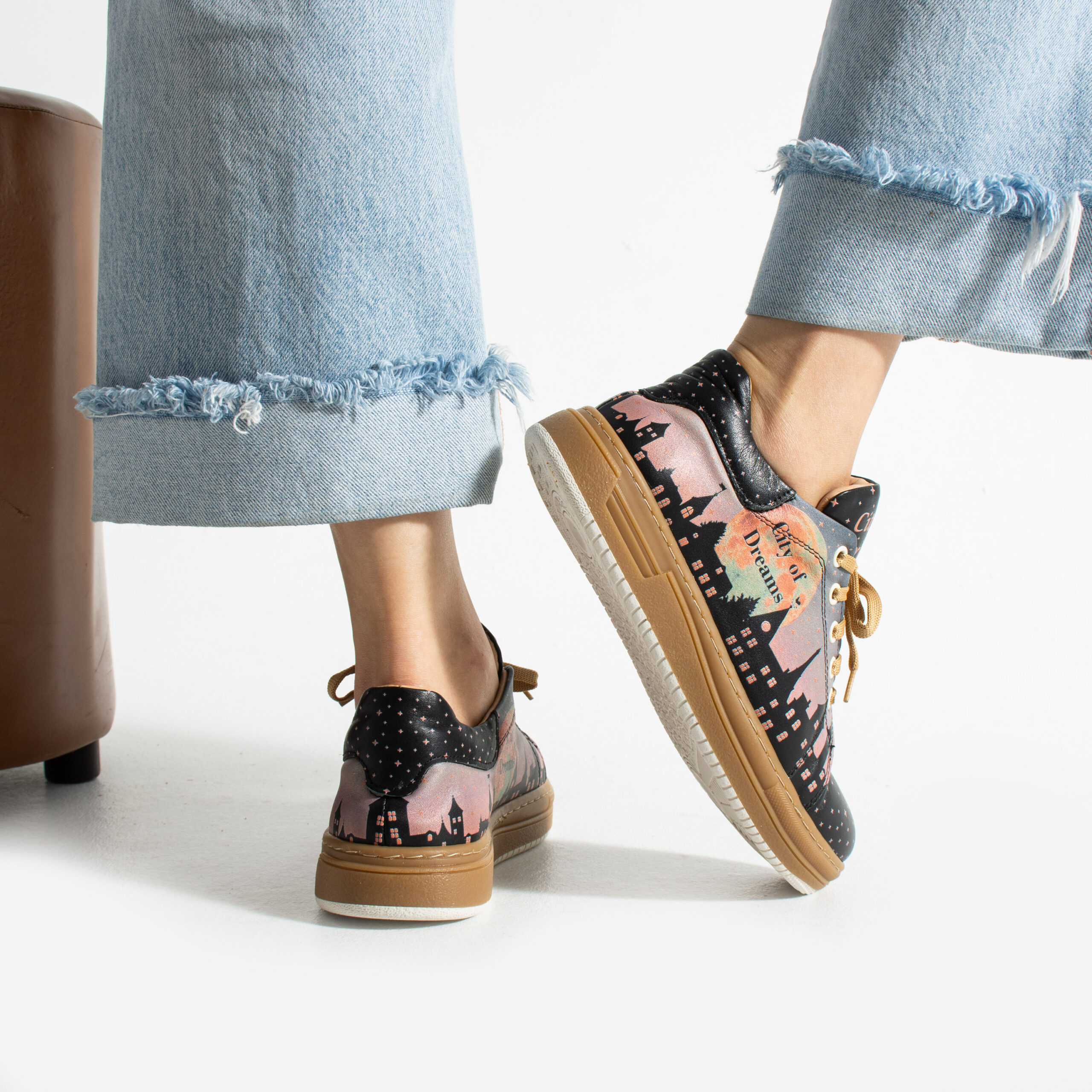 Анатомични дамски кецове от естествена кожа Дамски кецове и сникърси 14 Анатомични дамски кецове от естествена кожа - Image 4