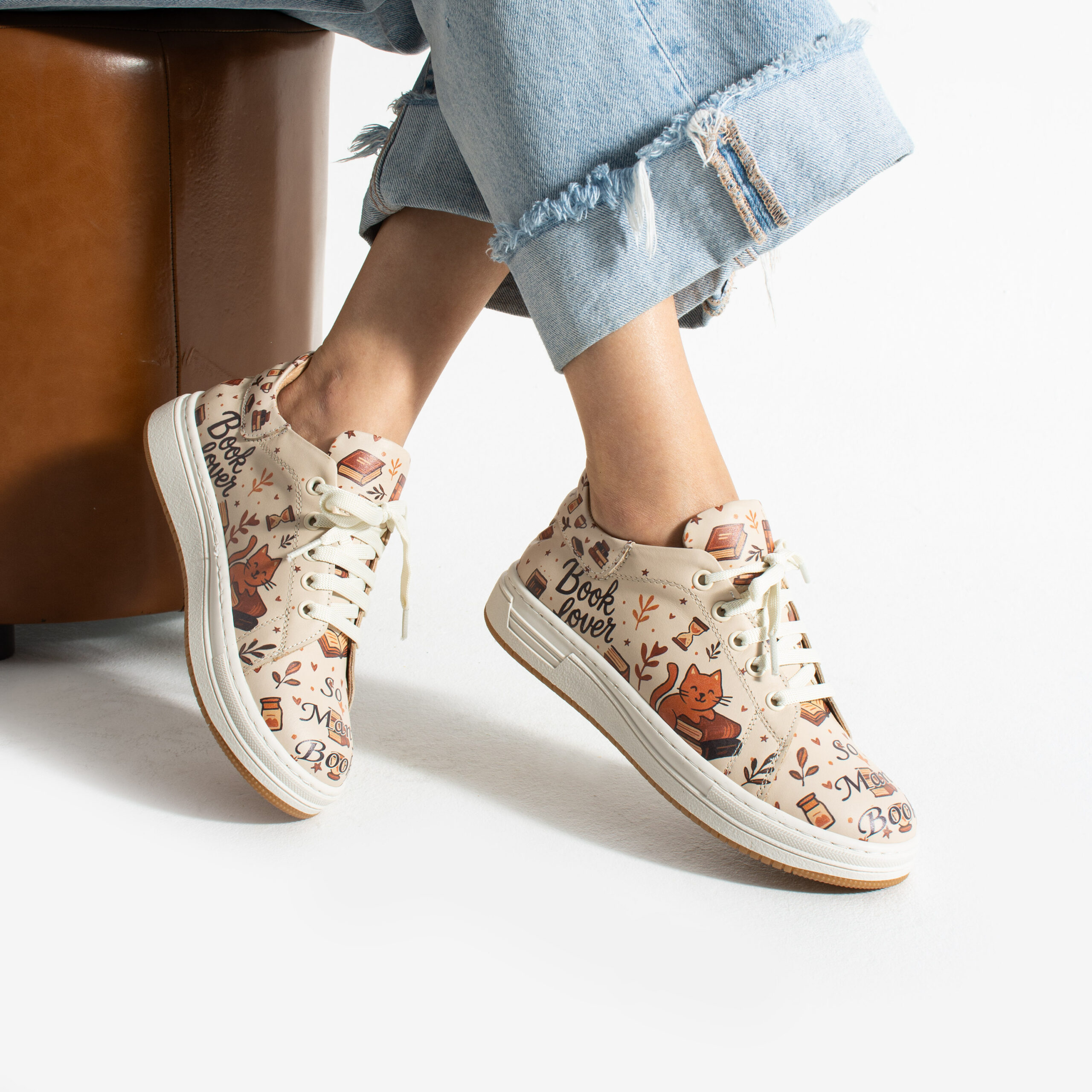 Анатомични дамски кецове от естествена кожа Дамски кецове и сникърси 12 Анатомични дамски кецове от естествена кожа - Image 2