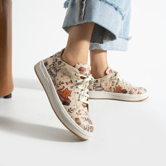 So Many Books Анатомични дамски кецове от естествена кожа /