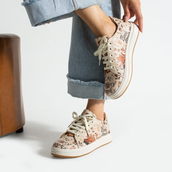 So Many Books Анатомични дамски кецове от естествена кожа /