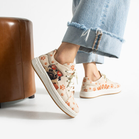 Woof Анатомични дамски кецове от естествена кожа /