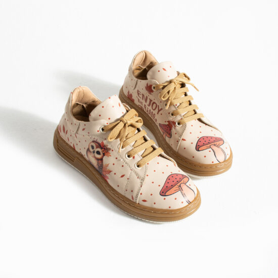 Enjoy the Little Things Анатомични дамски кецове от естествена кожа /