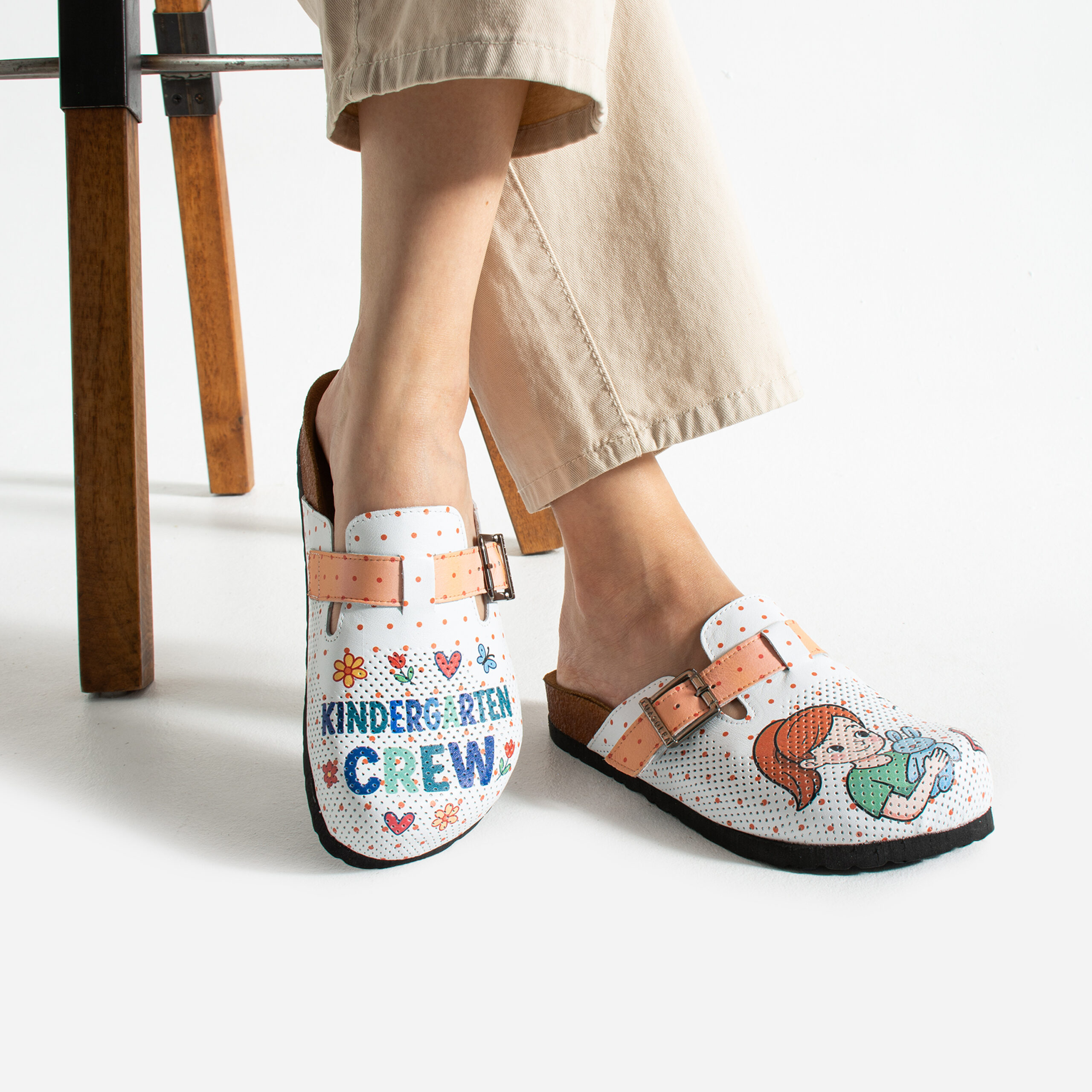 Дамски ортопедични чехли от естествена кожа Ортопедични чехли Детска градина 11 Дамски ортопедични чехли от естествена кожа