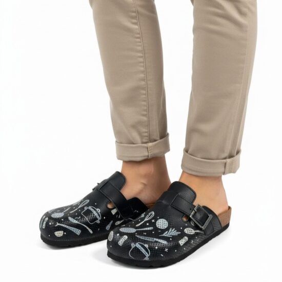 Дамски ортопедични чехли от естествена кожа Ортопедични чехли Готварство