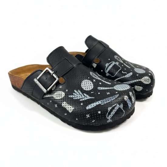 Fresh Mood Дамски ортопедични чехли от естествена кожа /