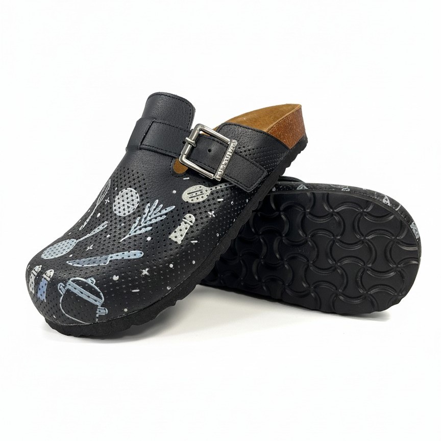 Дамски ортопедични чехли от естествена кожа Ортопедични чехли Готварство 13 Дамски ортопедични чехли от естествена кожа - Image 3