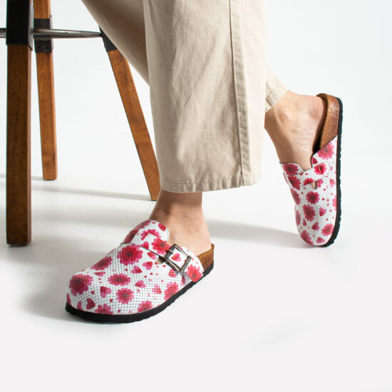 Radiance Дамски ортопедични чехли от естествена кожа /