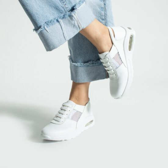 Анатомични работни маратонки от естествена кожа /