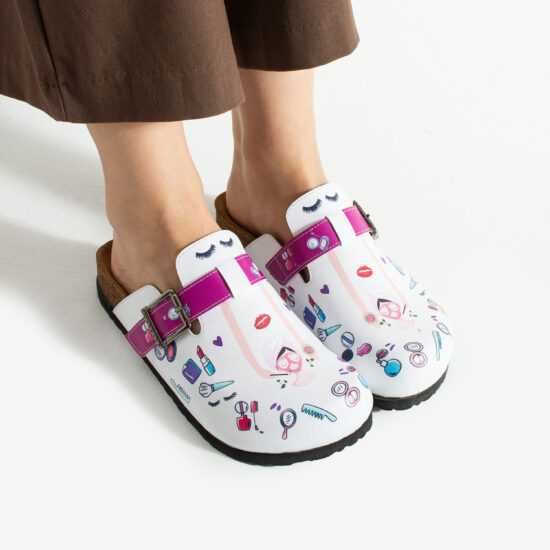 Работни дамски ортопедични чехли за козметик Ортопедични чехли Салони и спа