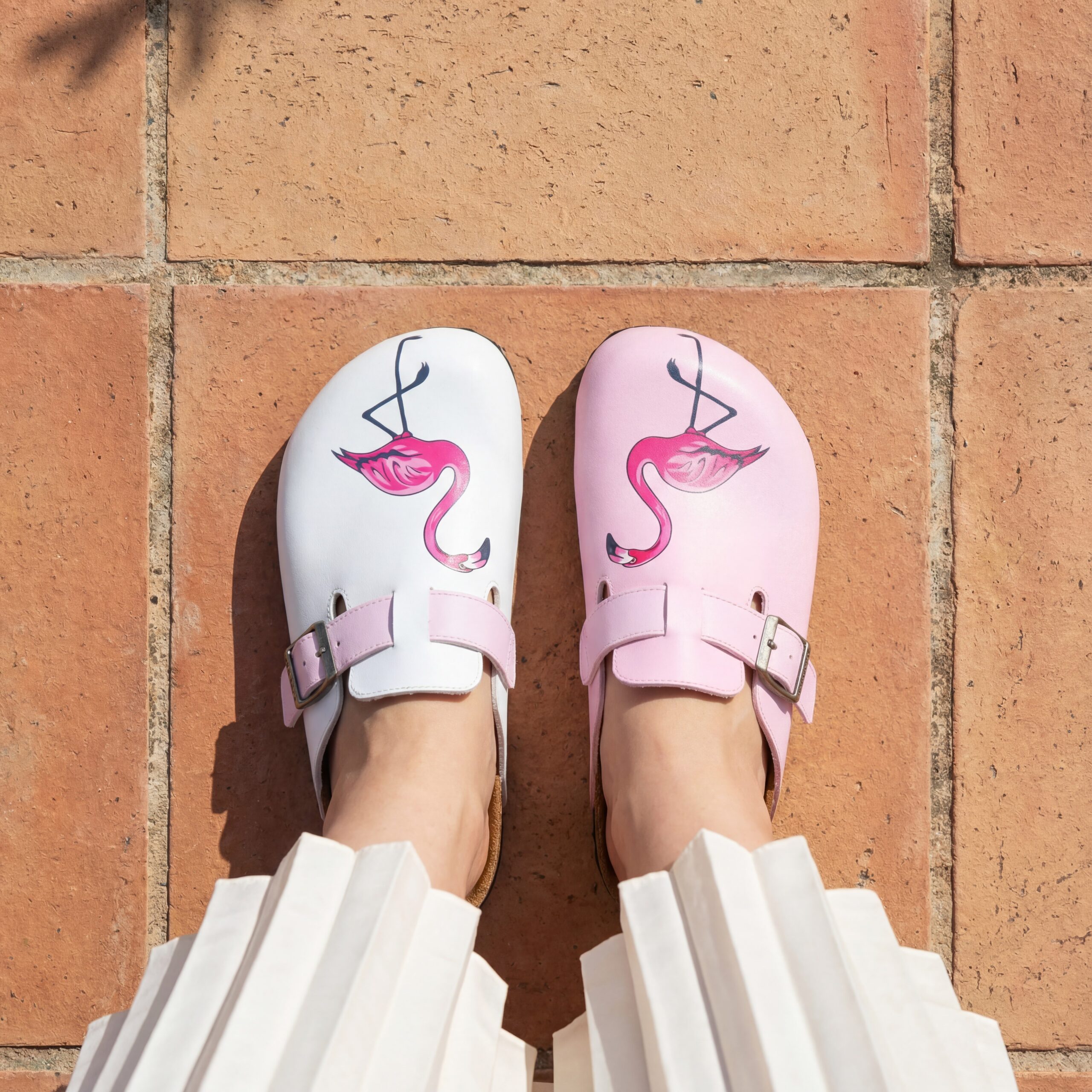 Дамски ортопедични чехли с цветен дизайн Весели чехли Шарени 12 Дамски ортопедични чехли с цветен дизайн - Image 2