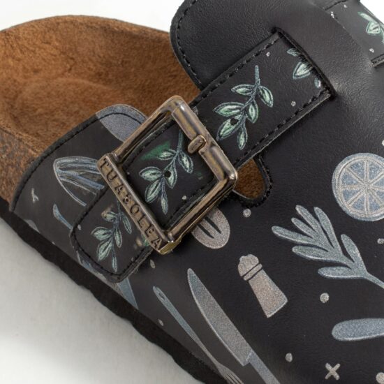 Работни дамски ортопедични чехли за кухня /