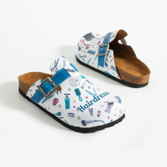 Hairdresser Работни дамски ортопедични чехли за фризьор /