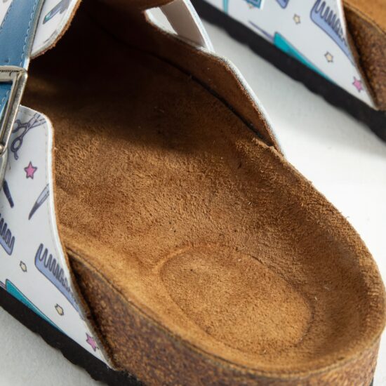 Hairdresser Работни дамски ортопедични чехли за фризьор /