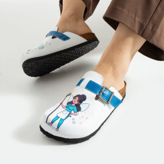 Magic of clean Работни дамски ортопедични чехли за камериерка /