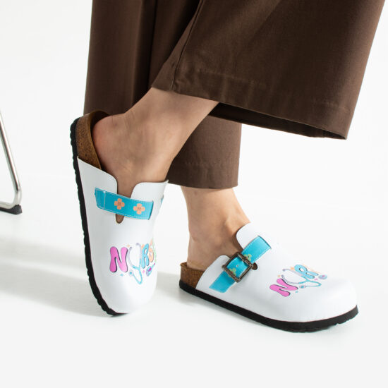 Медицински дамски ортопедични чехли за работа /