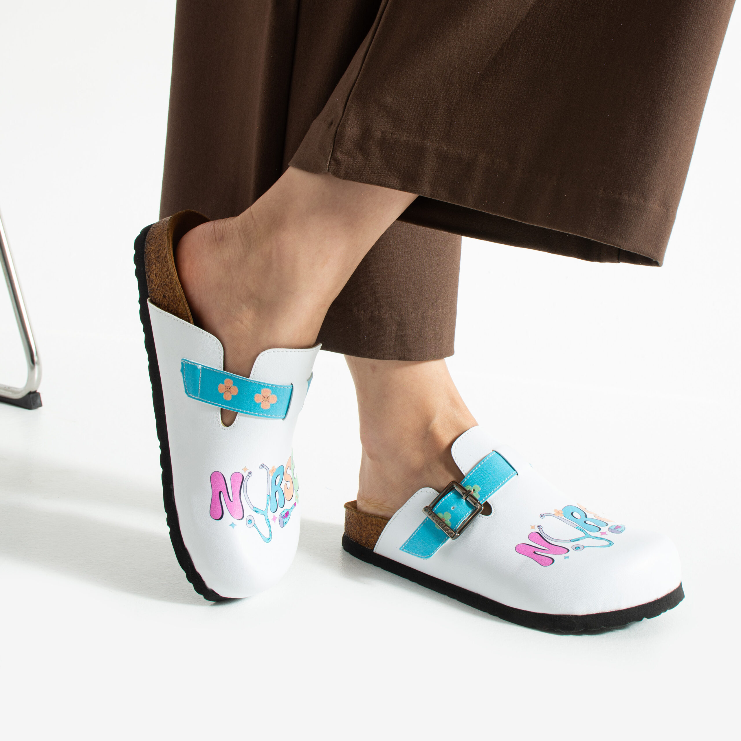 Медицински дамски ортопедични чехли за работа Ортопедични чехли Медицински 14 Медицински дамски ортопедични чехли за работа - Image 4