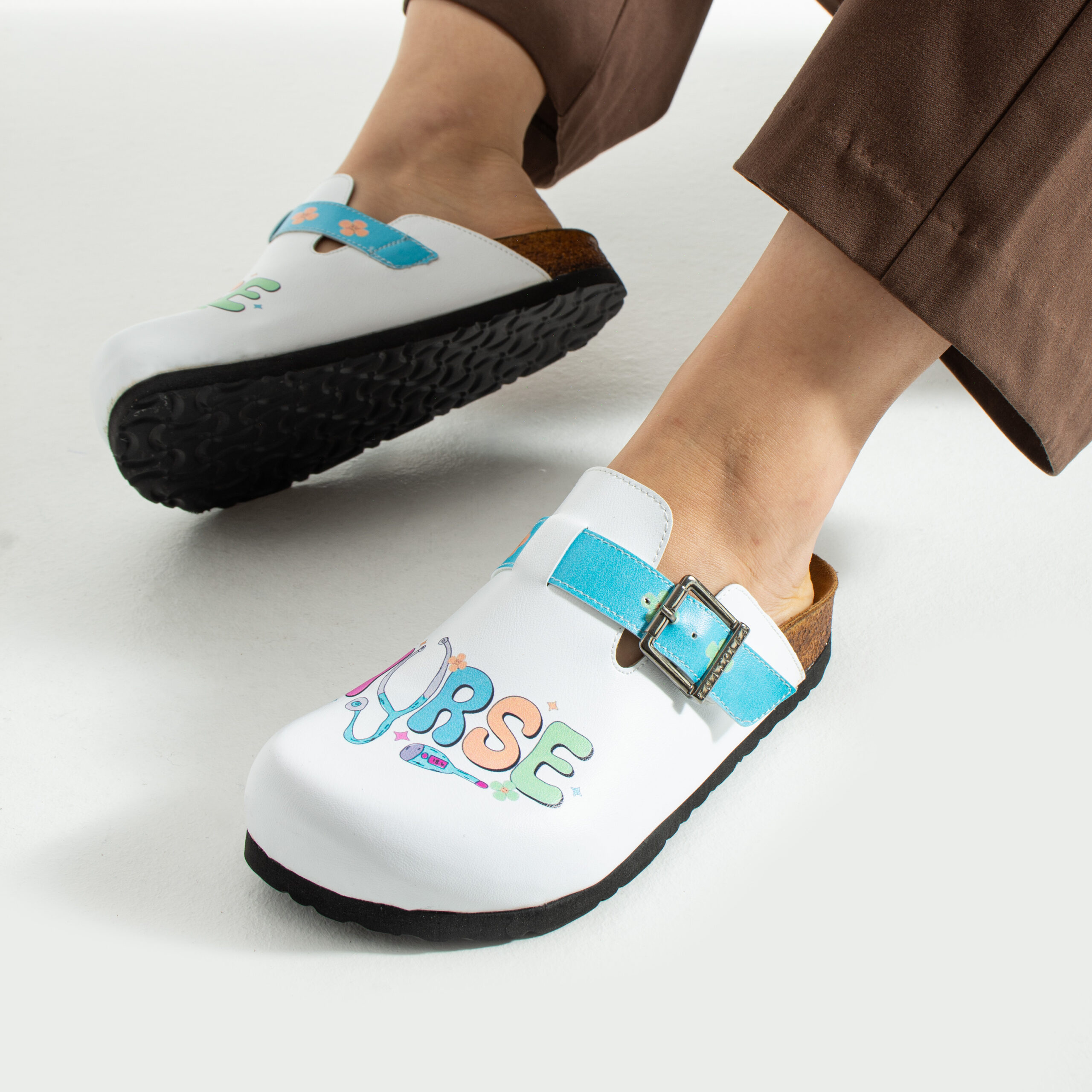 Медицински дамски ортопедични чехли за работа Ортопедични чехли Медицински 15 Медицински дамски ортопедични чехли за работа - Image 5