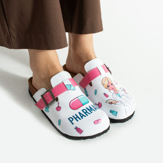 Работни дамски ортопедични чехли за аптека