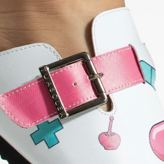 Pharmacy Работни дамски ортопедични чехли за аптека /