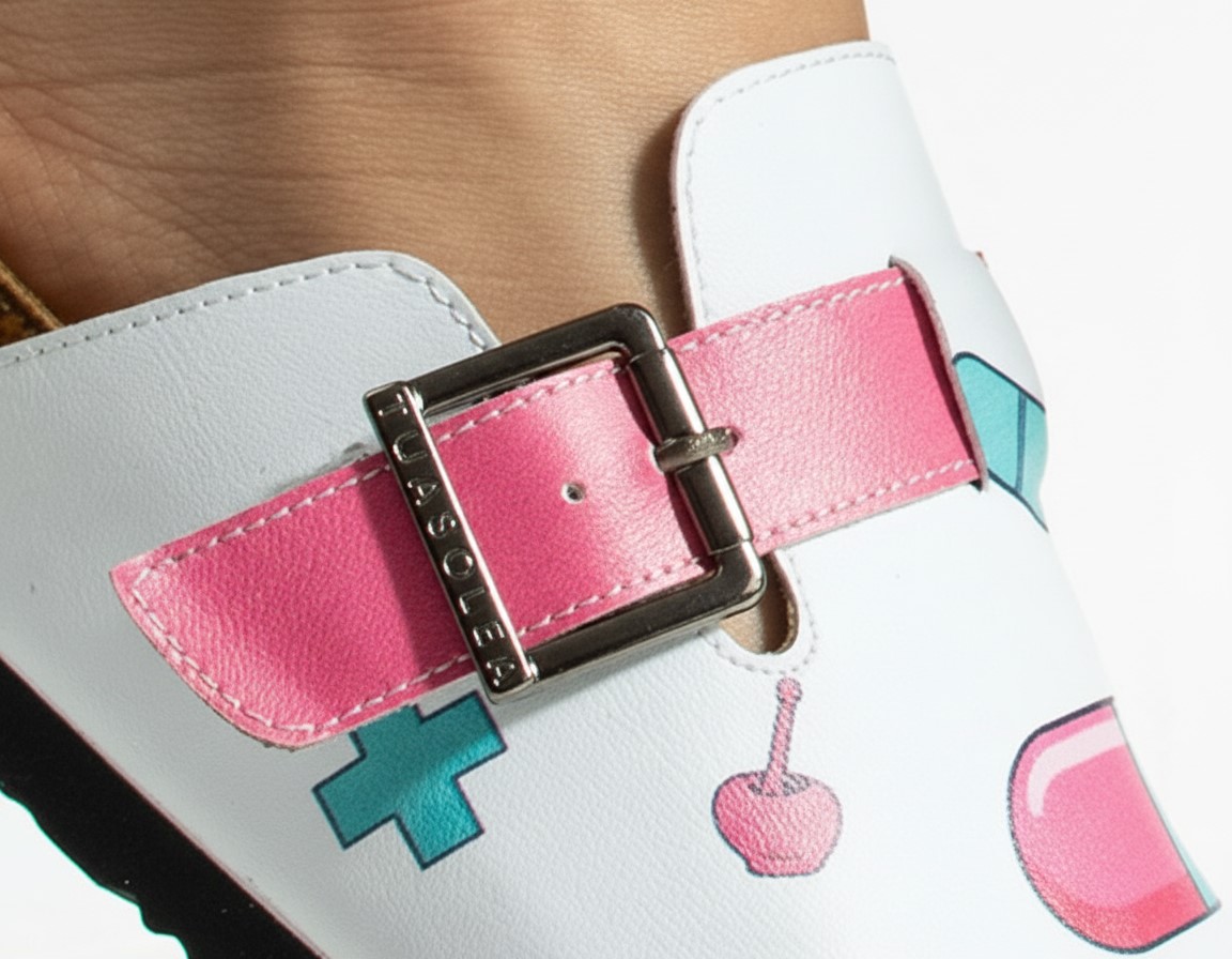 Работни дамски ортопедични чехли за аптека Ортопедични чехли Фармация 18 Работни дамски ортопедични чехли за аптека - Image 8