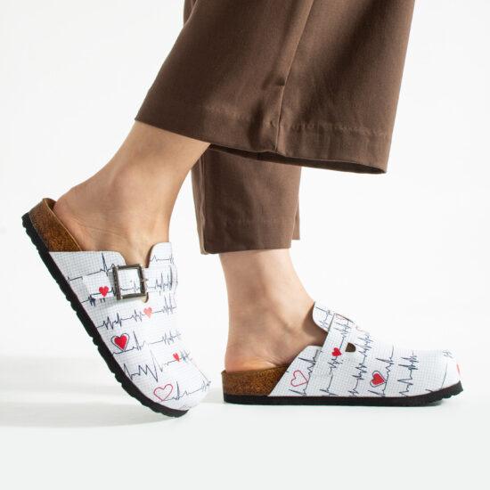 Медицински дамски ортопедични чехли за работа /