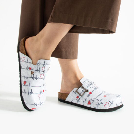 Медицински дамски ортопедични чехли за работа /