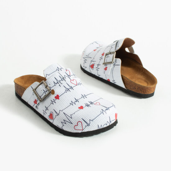 Медицински дамски ортопедични чехли за работа /