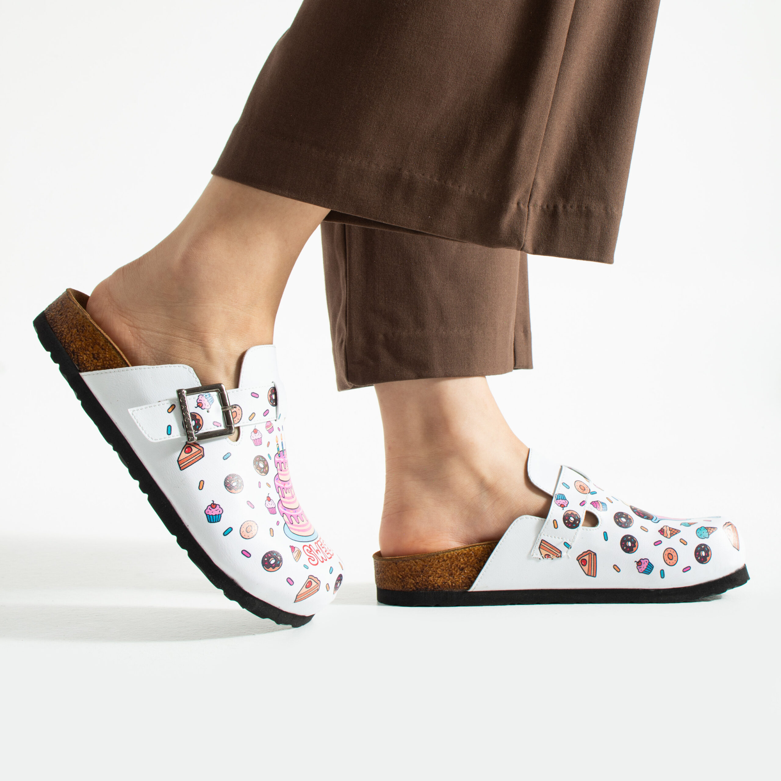 Работни дамски ортопедични чехли за сладкар Ортопедични чехли Готварство 14 Работни дамски ортопедични чехли за сладкар - Image 4