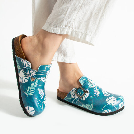 Tropical Дамски ортопедични чехли с цветен дизайн /