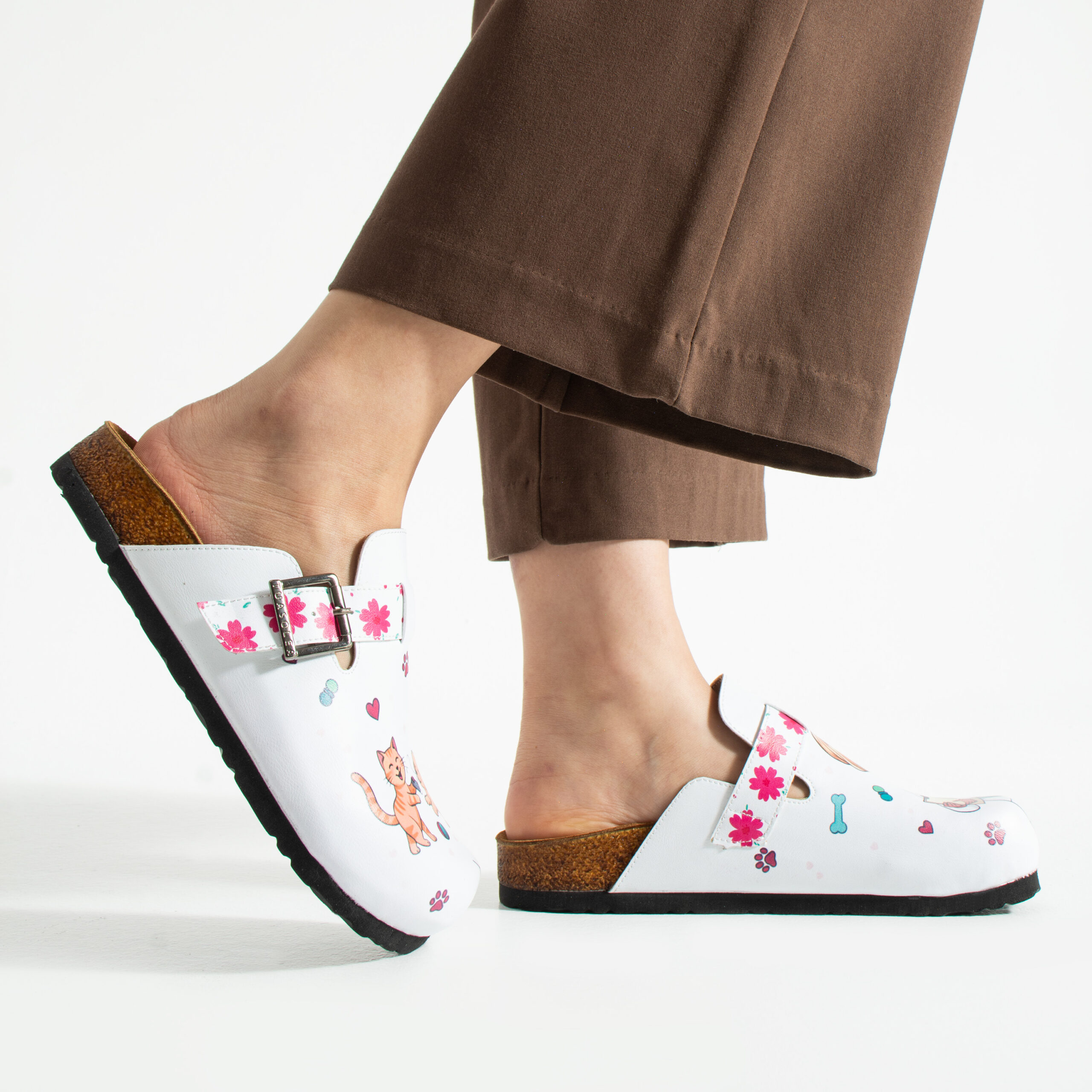 Медицински дамски ортопедични чехли за ветеринар Ортопедични чехли Работа с животни 13 Медицински дамски ортопедични чехли за ветеринар - Image 3