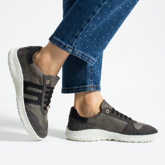 TUASOLEA 1857 Barefoot Дамски боси обувки с широка предна част - Graphite /