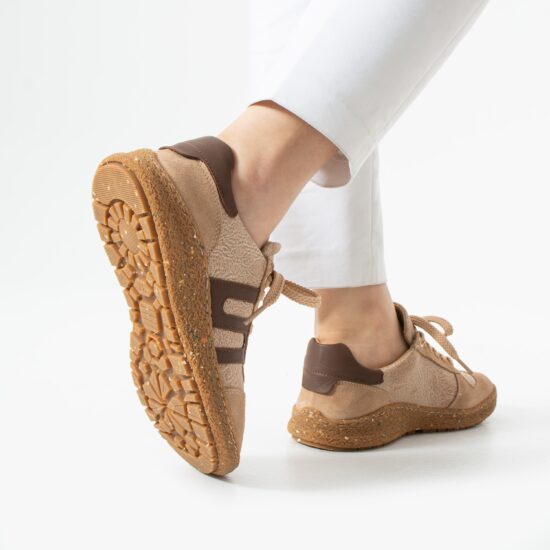 TUASOLEA 1857 Barefoot Дамски боси обувки с широка предна част - Almond /