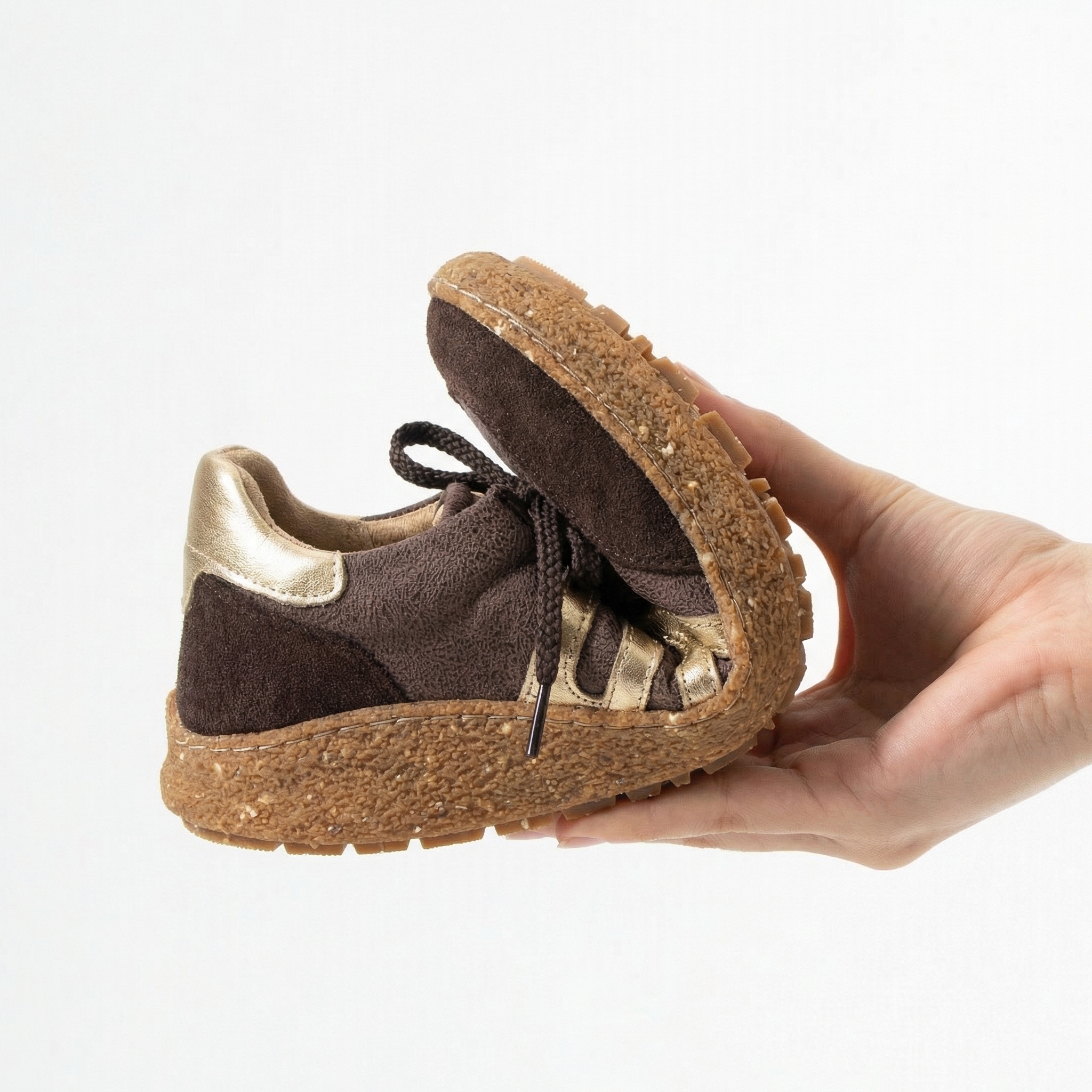 Дамски боси обувки с широка предна част – Cocoa Дамски кецове и сникърси 13 Дамски боси обувки с широка предна част - Cocoa - Image 3