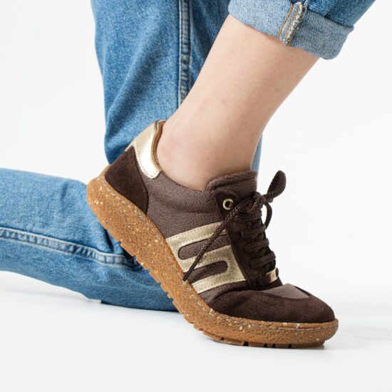 TUASOLEA 1857 Barefoot Дамски боси обувки с широка предна част - Cocoa /