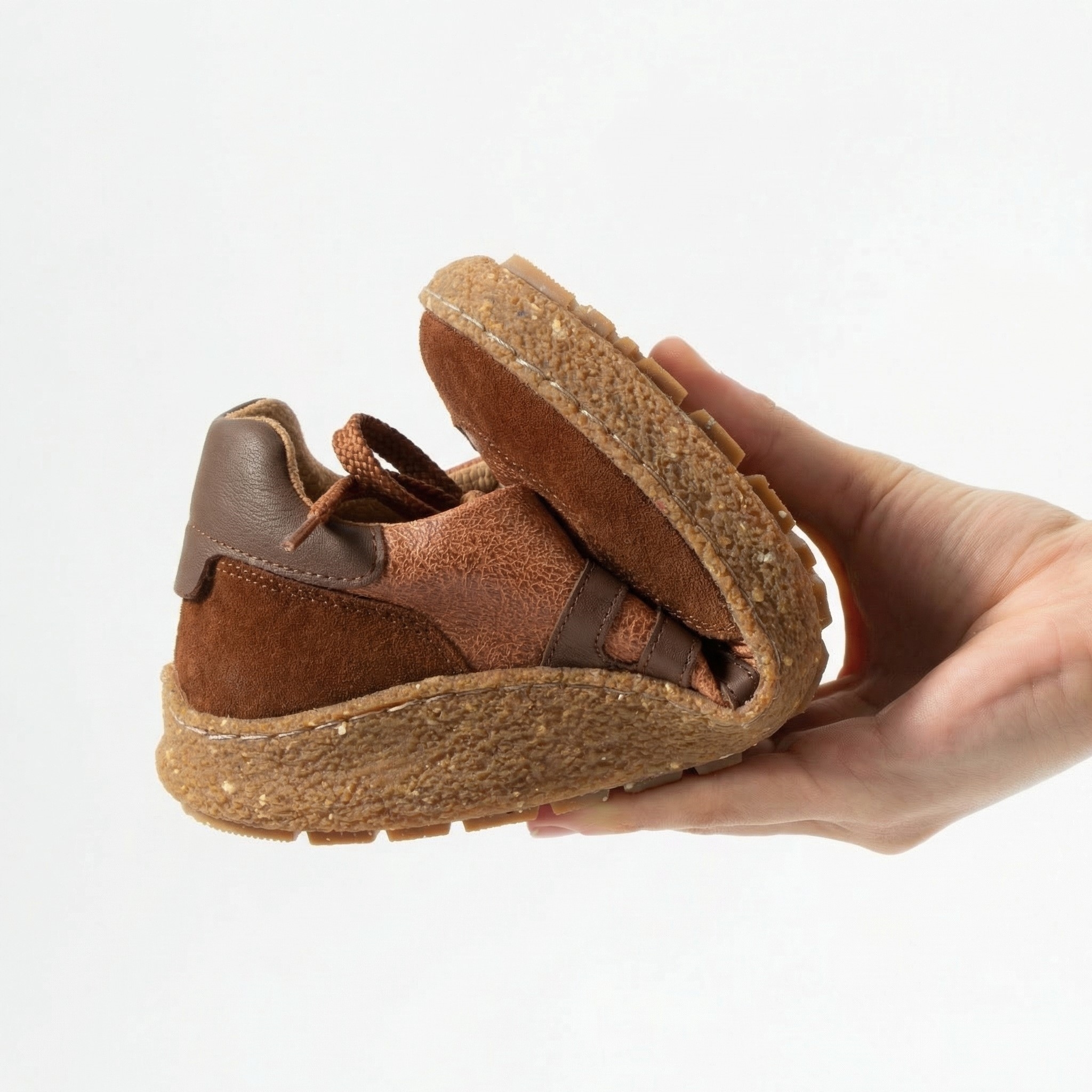 Дамски боси обувки с широка предна част – Terracotta Дамски кецове и сникърси 13 Дамски боси обувки с широка предна част - Terracotta - Image 3