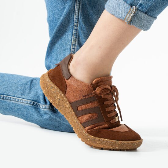 TUASOLEA 1857 Barefoot Дамски боси обувки с широка предна част - Terracotta /