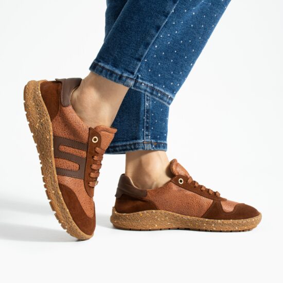 TUASOLEA 1857 Barefoot Дамски боси обувки с широка предна част - Terracotta /