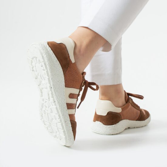 TUASOLEA 1857 Barefoot Дамски боси обувки с широка предна част - Clay /